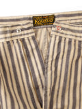 KAPITAL Dixie Hickory Fatigue Baggy Pants Rush Field Remake Mauve - Detail 3