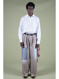 KAPITAL Dixie Hickory Fatigue Baggy Pants Rush Field Remake Mauve - Detail 8