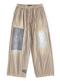 KAPITAL Dixie Hickory Fatigue Baggy Pants (Rush Field Remake) — Mauve - Mauve