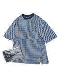 KAPITAL IDG Border Jersey Pennant T-Shirt 3 Flags - Front