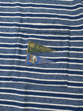 KAPITAL IDG Border Jersey Pennant T-Shirt 3 Flags - Detail 4