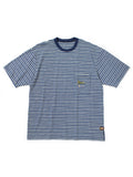KAPITAL IDG Border Jersey Pennant T-Shirt - Taki Stripe
