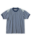 KAPITAL IDG Border Jersey Florida Ringer T-Shirt - Yatara Stripe