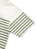 KAPITAL Panel Border Jersey BOX-T PECKISH RAINBOWY - Detail 4