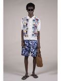 KAPITAL Poly Taffeta Festival Print Swim Shorts - Detail 8