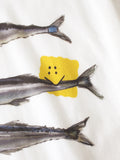 KAPITAL 20/- Jersey Crew T PECKISH Saury - Detail 5