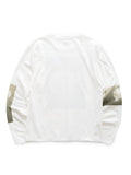 KAPITAL 20/- Jersey Crew Long T Monochrome Jellyfish - Detail 1