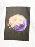 KAPITAL 20/- Jersey Crew Long T Colorful Jellyfish - Detail 3