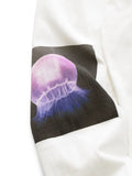 KAPITAL 20/- Jersey Crew Long T Colorful Jellyfish - Detail 5