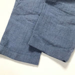 [M] Visvim 13AW High Water Slacks Linen/Wool Blue