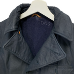 [S] Kapital Waxed Cotton 3 Pocket Military Coat Jacket