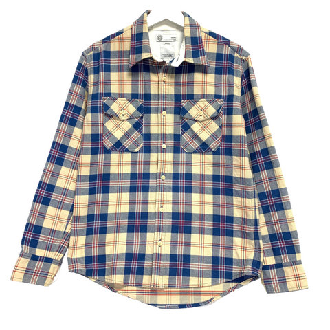 [S] Visvim 12 AW Black Elk Check Flannel LS Shirt