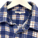 [M] Needles Rebuild Wide 7 Cut Flannel Shirt