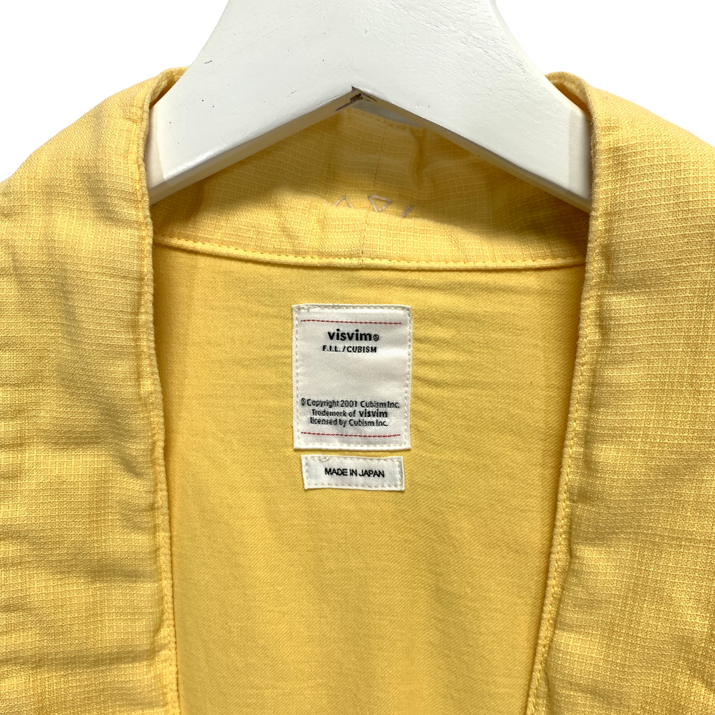 M] VISVIM 18SS Lhamo Shirt Linen Yellow – StylisticsJapan.com