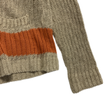 [2] Kapital Navy Linen Loose Knit Summer Cardigan