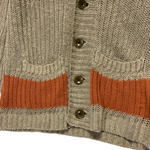 [2] Kapital Navy Linen Loose Knit Summer Cardigan