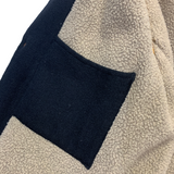 [M] Kapital Wool Boa Fleece Lined Smock Jacket