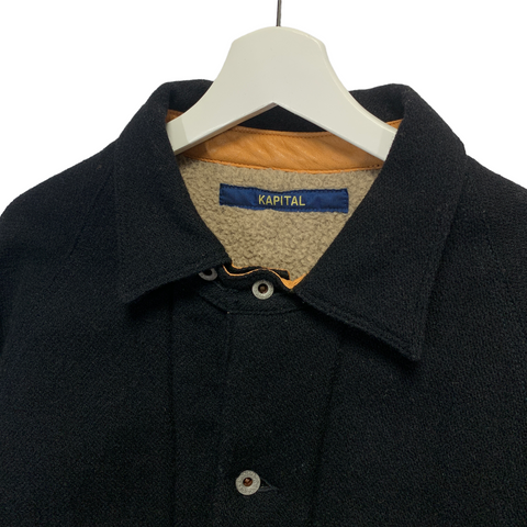 M] Kapital Wool Boa Fleece Lined Smock Jacket – StylisticsJapan.com