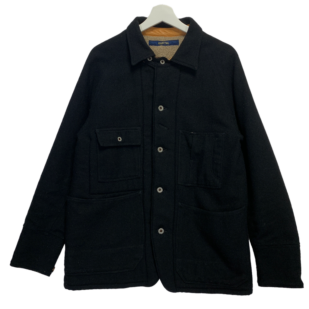 M] Kapital Wool Boa Fleece Lined Smock Jacket – StylisticsJapan.com