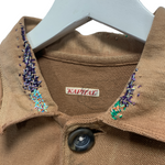 [L] Kapital Boro Collar Native Beads Polo Shirt