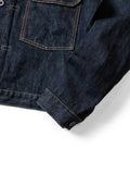 KAPITAL 14oz Denim 1ST Jacket One-Wash Indigo - Detail 6