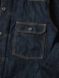 KAPITAL 14oz Denim 1ST Jacket One-Wash Indigo - Detail 5