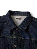 KAPITAL 14oz Denim 1ST Jacket One-Wash Indigo - Detail 3