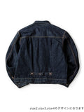 KAPITAL 14oz Denim 1ST Jacket One-Wash Indigo - Front