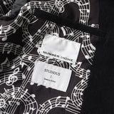[1] NUMBER (N)INE STUDIOUS CHESTERFIELD COAT BLACK