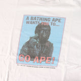 [L] A BATHING APE PLANET OF THE APES GENERAL URSUS TEE (ONEITA BODY)