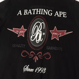 [M] A BATHING APE X STASH FOOT SOLDIER RIB SWEAT VARSITY JACKET