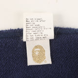 [XL] A BATHING APE BAPE 00s STA ALL-OVER PRINT FULL ZIP HOODED SWEATSHIRT NAVY