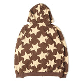 [XL] A BATHING APE STA ALL-OVER PRINT FULL ZIP SWEAT HOODIE