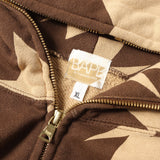 [XL] A BATHING APE STA ALL-OVER PRINT FULL ZIP SWEAT HOODIE