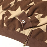 [XL] A BATHING APE STA ALL-OVER PRINT FULL ZIP SWEAT HOODIE