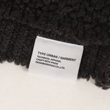 [L] NEIGHBORHOOD 23AW SAVAGE-PROCESSED PATCHWORK KNIT SWEATER (PATCHWORK SAVAGE SWEATER) CHARCOAL