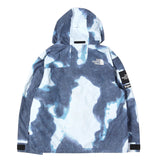[XL] SUPREME 21AW x THE NORTH FACE BLEACHED DENIM PRINT MOUNTAIN JACKET INDIGO