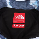 [XL] SUPREME 21AW x THE NORTH FACE BLEACHED DENIM PRINT MOUNTAIN JACKET INDIGO