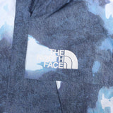 [XL] SUPREME 21AW x THE NORTH FACE BLEACHED DENIM PRINT MOUNTAIN JACKET INDIGO