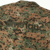 SUPREME × COMME DES GARCONS SHIRT DIGITAL CAMO COACHES JACKET OLIVE CAMO
