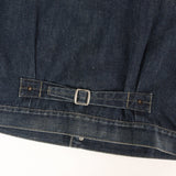 [XL] A BATHING APE BAPE 00s VINTAGE-PROCESSED B-LOGO EMBROIDERED 1ST TYPE DENIM JACKET INDIGO