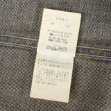 [XL] A BATHING APE BAPE 00s VINTAGE-PROCESSED B-LOGO EMBROIDERED 1ST TYPE DENIM JACKET INDIGO