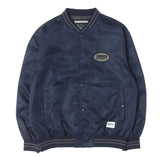 [M] NEIGHBORHOOD 23AW NYLON SATIN STADIUM JACKET (BASEBALL JACKET) NAVY