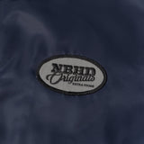 [M] NEIGHBORHOOD 23AW NYLON SATIN STADIUM JACKET (BASEBALL JACKET) NAVY