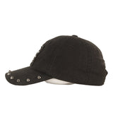 SUPREME 23SS x UNDERCOVER STUDDED BACK SATIN 6-PANEL CAP BLACK