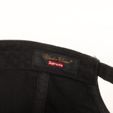 SUPREME 23SS x UNDERCOVER STUDDED BACK SATIN 6-PANEL CAP BLACK