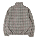 [M] SUPREME 20SS CHECK TRACK HALF ZIP PULLOVER JACKET GREY