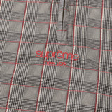 [M] SUPREME 20SS CHECK TRACK HALF ZIP PULLOVER JACKET GREY