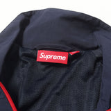 [L] SUPREME 25SS CONTRAST ZIP TRACK JACKET NAVY