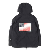 [S] SUPREME x THE NORTH FACE 17SS GORE-TEX FLAG PATCH PULLOVER JACKET BLACK